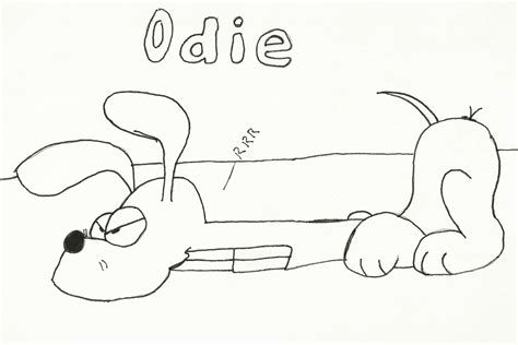 Wednesday Doodle Odie All Things From My Brain