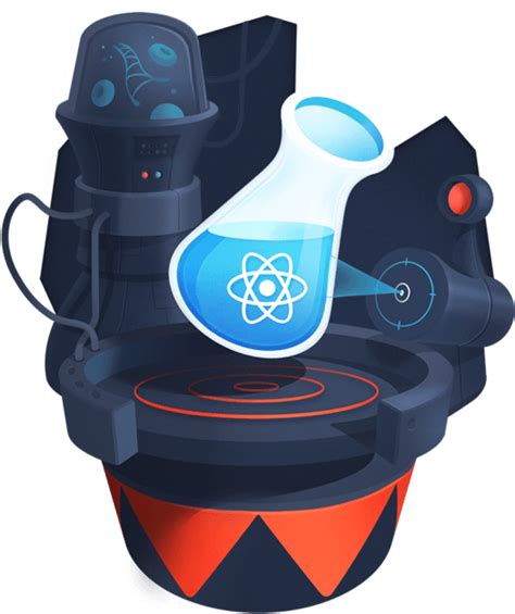 Illustration For Test React Components With Enzyme Cartoon Clipart