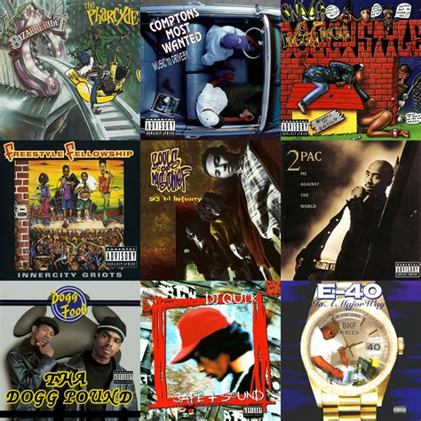 100 Essential West Coast Hip Hop Albums Hip Hop Golden Age Hip Hop