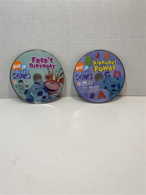 Blues Clues Blues Room Freds Birthday And Alphabet Power Dvd