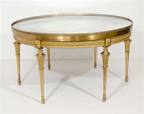 Antique coffee tables, 19th century ebonised coffee table. Circular Antique French Louis XVI Style Gilt Bronze Mirror ...