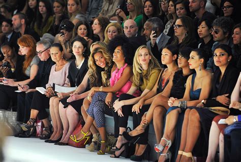 New York Fashion Weeks Front Row Celebrities Whos In This Year