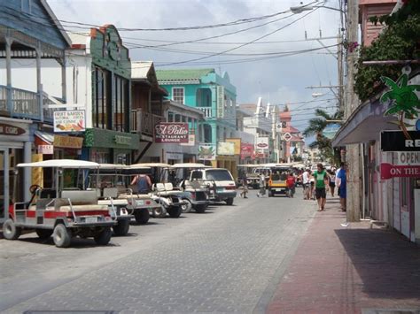 Downtown San Pedro Belize Oh The Places Youll Go Pinterest