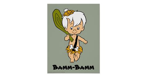 The Flintstones Bamm Bamm Rubble Poster Uk