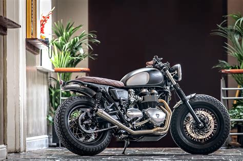 Hell Kustom Triumph Bonneville By Down And Out Cafe Racers