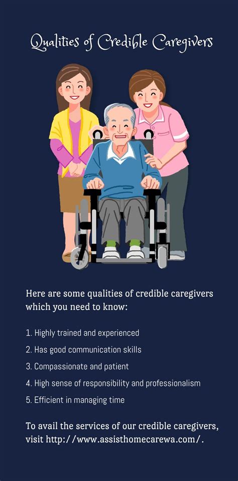 Qualities Of Credible Caregivers Caregivers Homecare Good