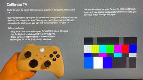Xbox Series Xs How To Calibrate Tv Tutorial Tv And Display Options