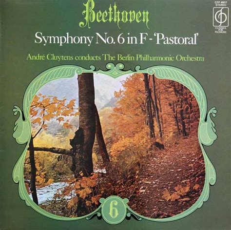 Lp レコード クリュイタンスのベートーヴェン交響曲第6番「田園」 英cfp 3328