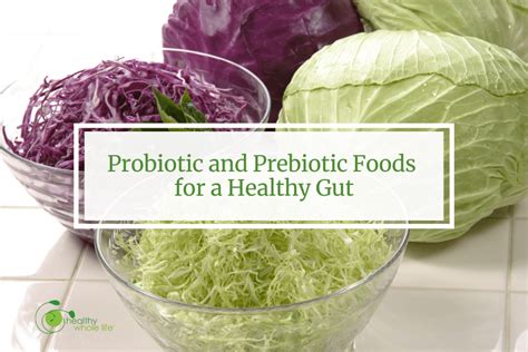 Probiotic And Prebiotic Foods For A Healthy Gut Healthy Whole Life™