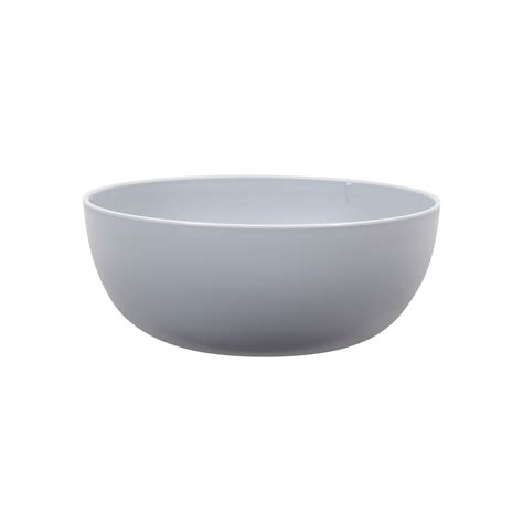 Mainstays Gray 38 Ounce Round Plastic Bowl