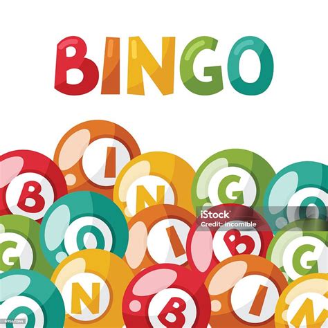 Ilustración De Bingo O Ilustración Con Pelotas De Lotería Juego Y Más Vectores Libres De