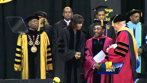 First Lady Speaks At Bowie State University Commencement Youtube