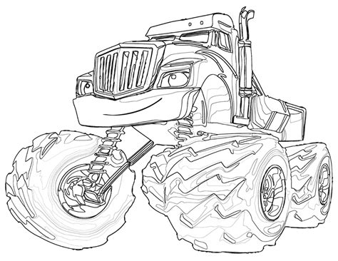 Blaze coloring pages | Coloring pages to download and print
