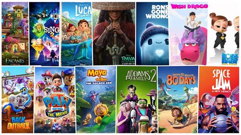 Animation Movies 2021 Netflix Pixar Walt Disney Youtube