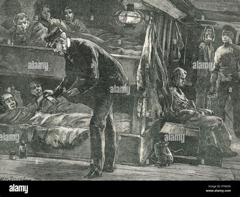 On Board An Emigrant Ship Irish Famine The Great Famine 1845 1849