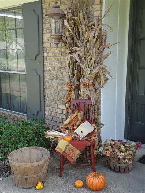 Find & download free graphic resources for corn stalks. Decorating with Cornstalks - Just a Girl Blog