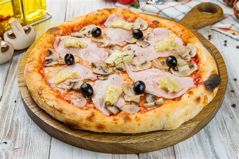 capricciosa pizza as delicious as in a italian restaurant