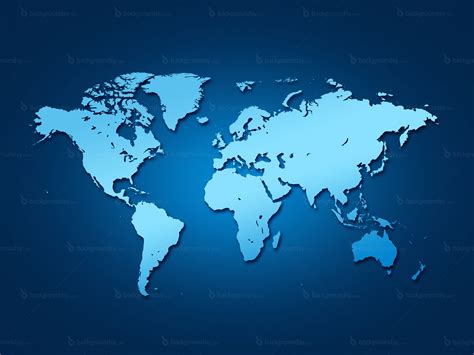 Blue World Map Lanka Websites