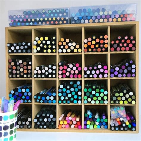 My Marker Pen Storage Unit This Main Unit Contains My Promarkers And