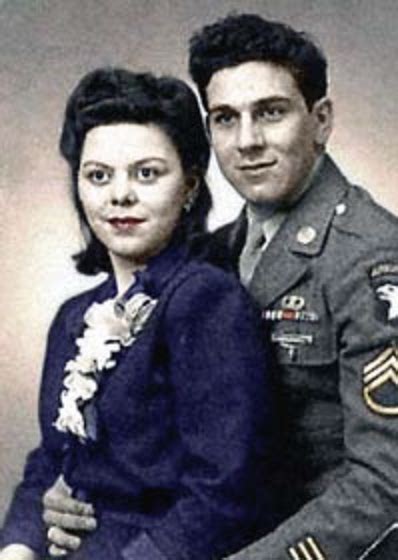 bill guarnere and his wife frannie when you got something good you don t let it get away i