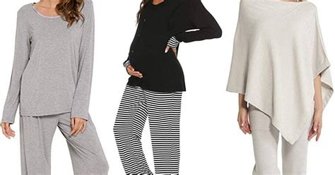 13 Best Postpartum And Nursing Pajamas For New Mamas After Delivery