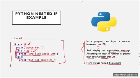 Nested If Statements In Python Selection Structures Week Lecture Youtube