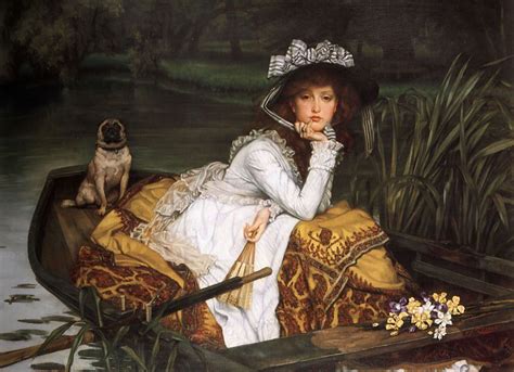 James Tissot Young Lady In A Boat Pug Wikipedia The