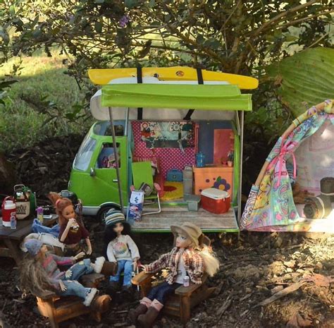 1:12 camping scene, miniature camping, Picco Neemo, camping, doll camping, dollhouse accessories ...