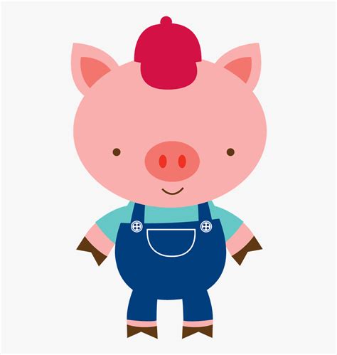 Clip Art Baby Porquinho Three Little Pigs Character Cut Outs Free