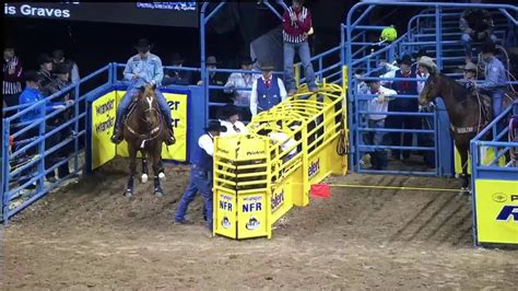 2015 Nfr Team Roping Round 4 Youtube