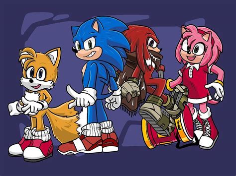Jd On Instagram “did Some Movie Sonic Fan Art Using The Knuckles And