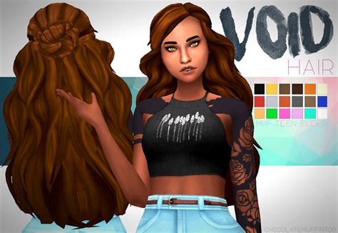 Sims 4 Ombre Hair Maxis Match Pubroc
