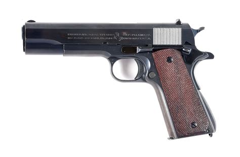 Lot Detail C Colt M1911a1 Navy Semi Autoamtic Pistol 1939