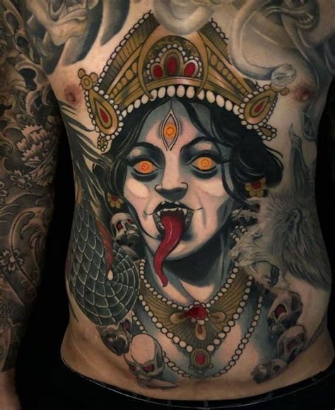 80 coolest kali tattoo ideas tattmag kali tattoo kali goddess stomach tattoos