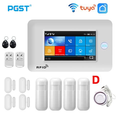 Best Product Pgst New Pg106 Tuya Wifi Gsm Alarm System With Motion