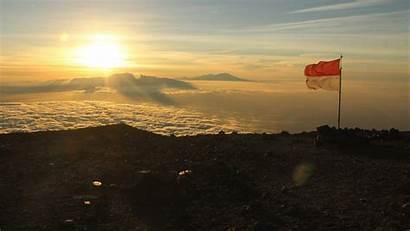 Gunung Semeru Sunrise Indonesia Volcano Else Wallpaperbook