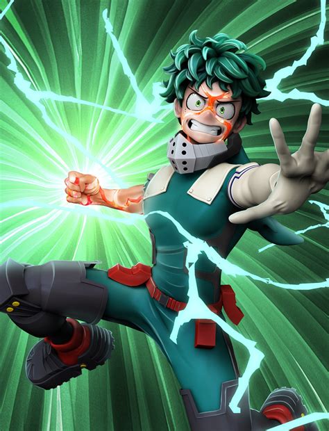 3d Printable Model Deku My Hero Academia Cgtrader Gambaran