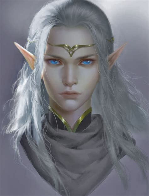 HighElvesHalls Elves Fantasy Character Portraits Elf Art