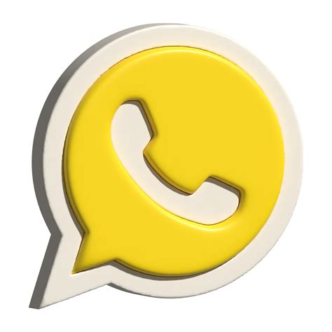 2d Icon Of Whatsapp Logo 21960015 PNG
