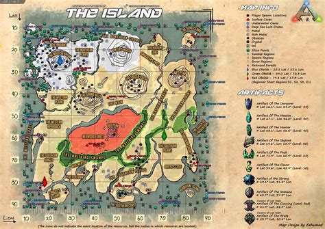 Ark The Isle Resource Map