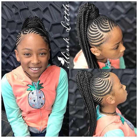 Braided ponytail hairstyles for kids/ponytail hairstyles for kids | cute hi guys, welcome to my channel. Stylist to be contacted for any inquiries or bookings ...