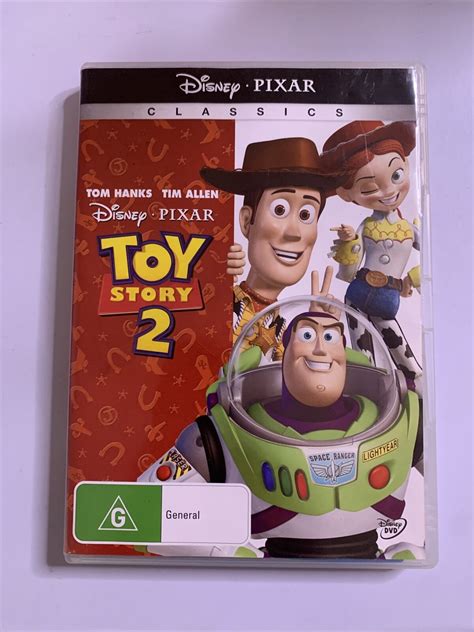 Toy Story 2 Dvd 1999 Tom Hanks Tim Allen Disney Pixar Animation Re