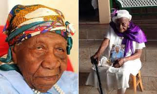 Jamaican Woman Who Was A Former Slave Is New Oldest Person Daily Mail Online