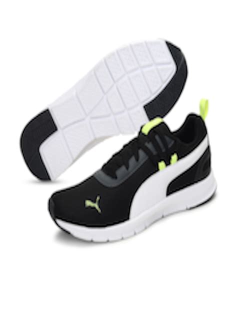 Buy Puma Men Black And White Colourblocked Sneakers Casual Shoes For