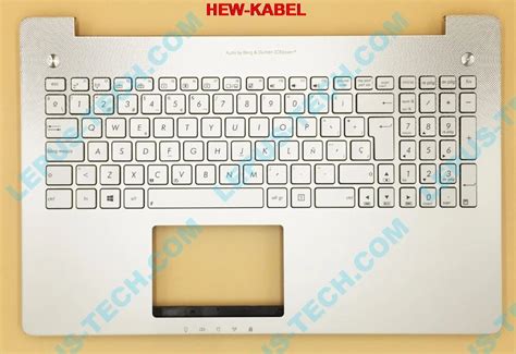 Sp Keyboard For Asus N550 N550jv N550jk With Backlight Top Case
