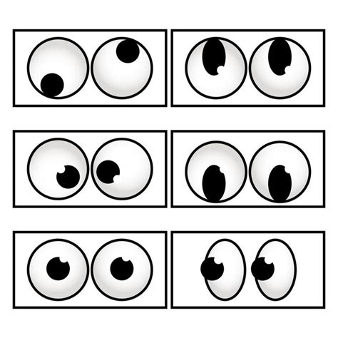 Googly Eye Template Printable Craft Eyes Kids Art Projects Monster Eyes