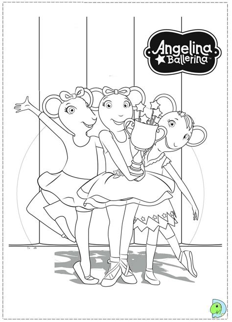 Supercoloring.com is a super fun for all ages: Get This Printable Angelina Ballerina Coloring Pages ...