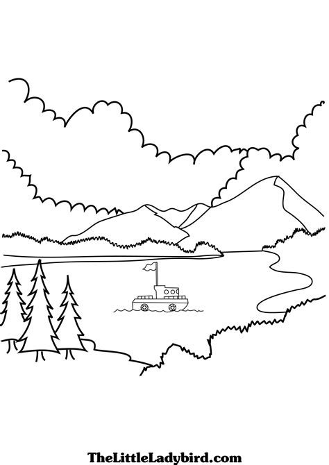 Great Lakes Coloring Pages Coloring Pages