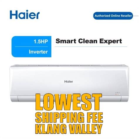 Haier Hsu Vfd Hp Smart Clean Expert Inverter Air Conditioner With R Refrigerant