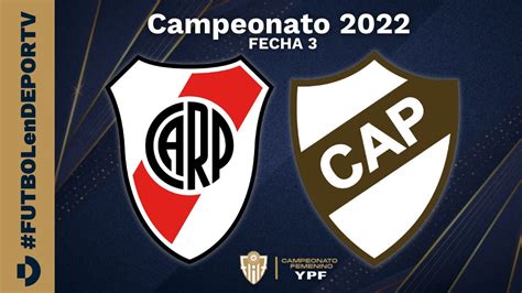 River Plate Vs Platense Fecha 3 Campeonato Femenino Ypf 2022